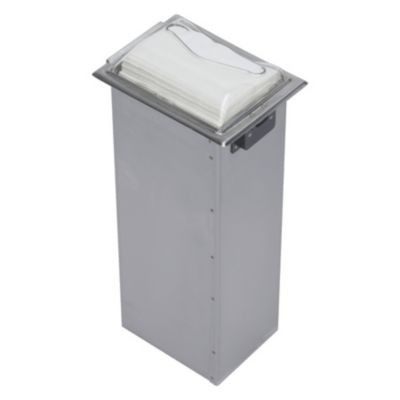SAN JAMAR H2005CLSS DISP NAPKIN IN COUNTER W/ CONTROL FACE