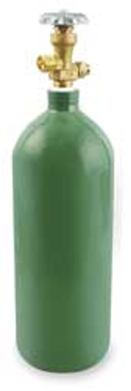 UNIWELD R FUEL CYLINDER,OXYGEN,20 CU FT