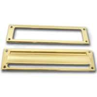 SCHLAGE SC620B3 2 X 11-IN. BRASS MAIL SLOT WITH MAGAZINE