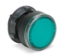 SCHNEIDER ELECTRIC ZB5AH033 ILLUM PUSH BUTTON OPERATOR 22MM GREEN