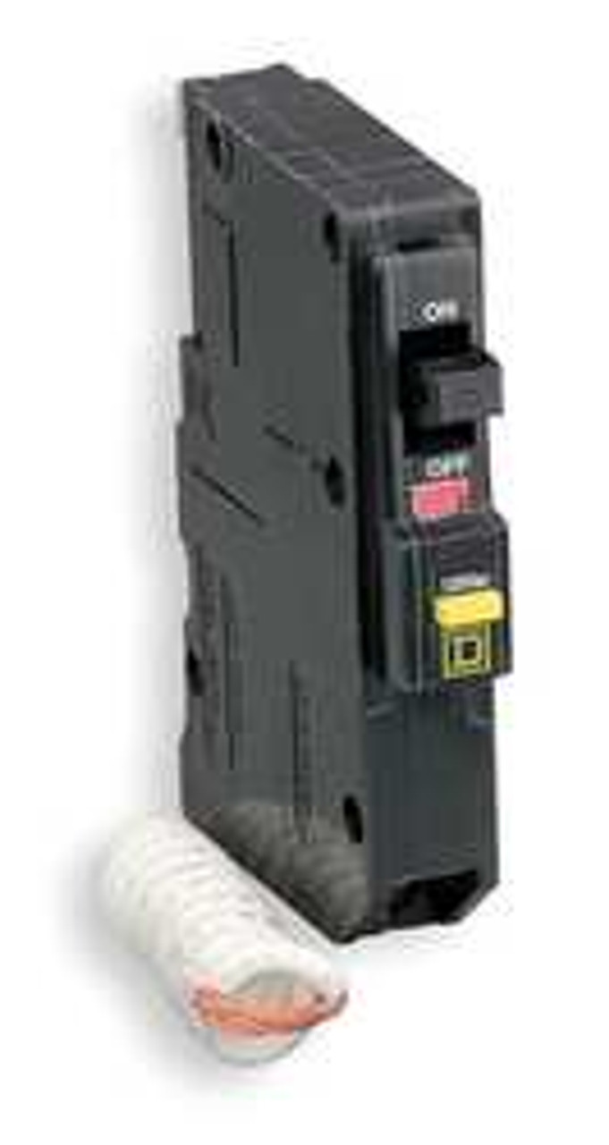SQUARE D QO115GFI PLUG IN CIRCUIT BREAKER 15A 1P 10KA 120V