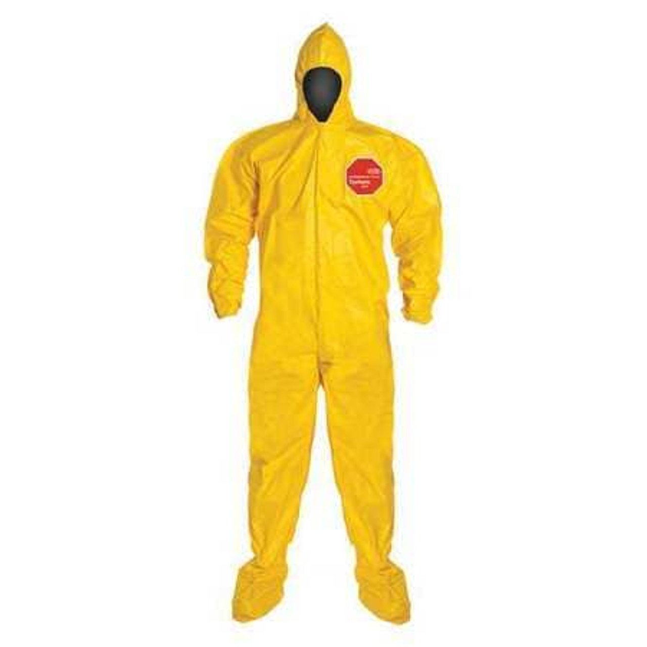 DUPONT QC122BYL5X0012BN TYCHEM(R) QC HOOD YELLOW SOCKS 5XL PK 12