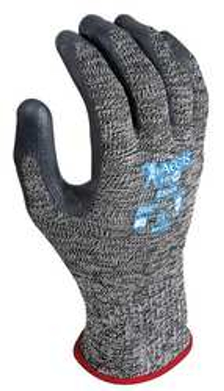 SHOWA BEST GLOVE, INC 230-10 COATED GLOVES,BLACK, WHITE,10,PR