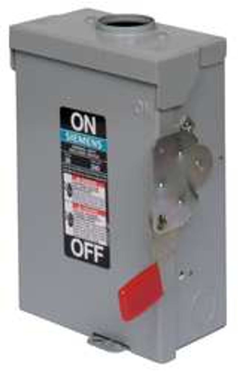 SIEMENS GF223NR SAFETY SWITCH NEMA 3R 3W 2P 8X14.5X26