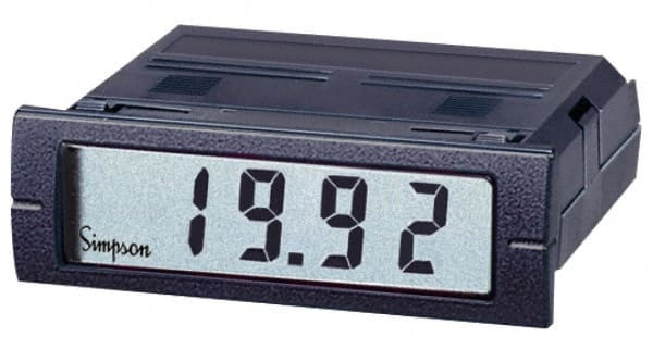 SIMPSON ELECTRIC M240-0-92-0-F 4 DIGITS, DIGITAL LED, TEMPERATURE METER