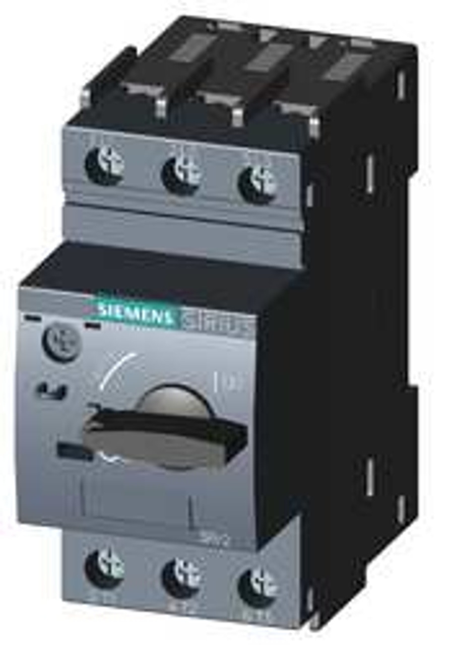 SIEMENS 3RV20114AA10 MANUAL MOTOR STARTER IEC 11 TO 16A 3P