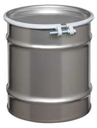 SKOLNIK INDUSTRIES, INC. ST1004 TRANSPORT DRUM OPEN HEAD 10 GAL. SILVER