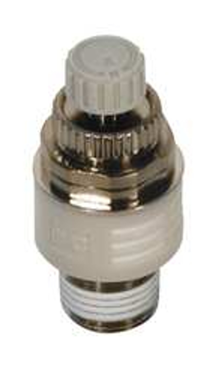 SMC ASN2-01 EXHAUST PORT FLOW CONTROL 1/8 IN R(PT)