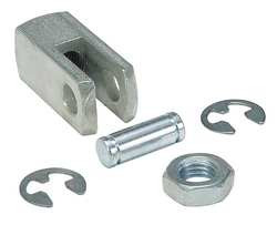 SPEEDAIRE 5VKW4 ROD CLEVIS WITH PIN 1-1/8 IN. ALUMINIUM