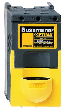 COOPER BUSSMANN OPM-1038R FUSE HOLDER 30 A