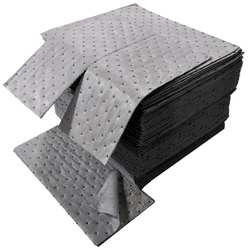 SPILFYTER DS-72 ABSORBENT PAD UNIVERSAL GRAY PK100