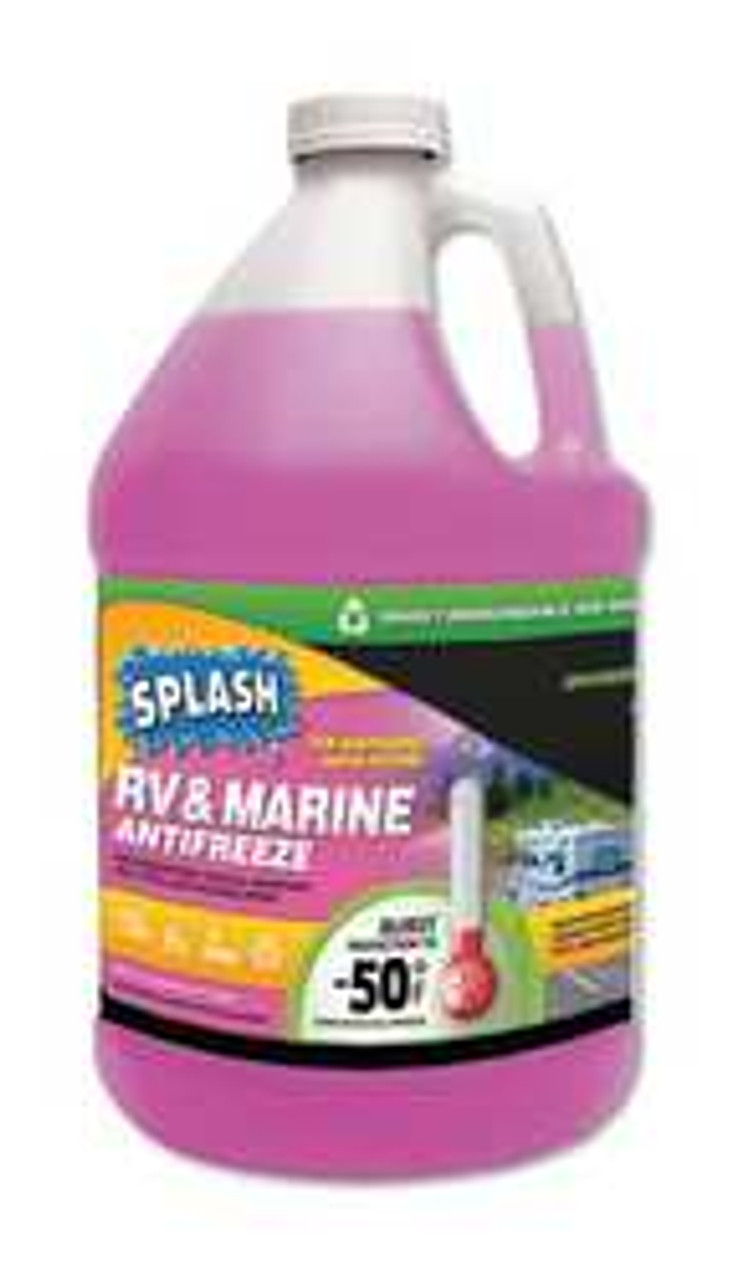 SPLASH 619526 ANTIFREEZE RV/MARINE 1 GAL SPLASH 619526 ANTIFREEZE RV/MARINE 1 GAL