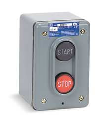 SQUARE D 9001BW240 CONTROL STATION PUSH BUTTON 1NO/1NC