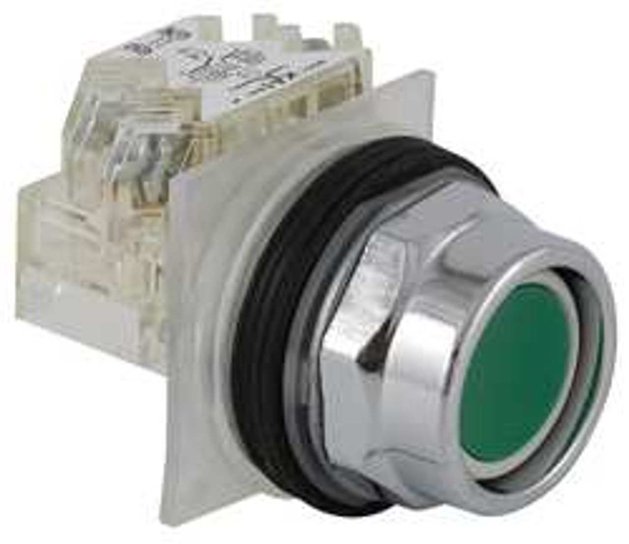 SCHNEIDER ELECTRIC 9001KR2GH5 H7062 NON-ILLUM PUSH BUTTON 30MM 1NO GRE
