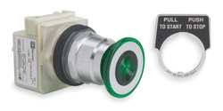 SCHNEIDER ELECTRIC 9001KR9P1G ILLUM PUSH BUTTON OPERATOR 30MM GREEN