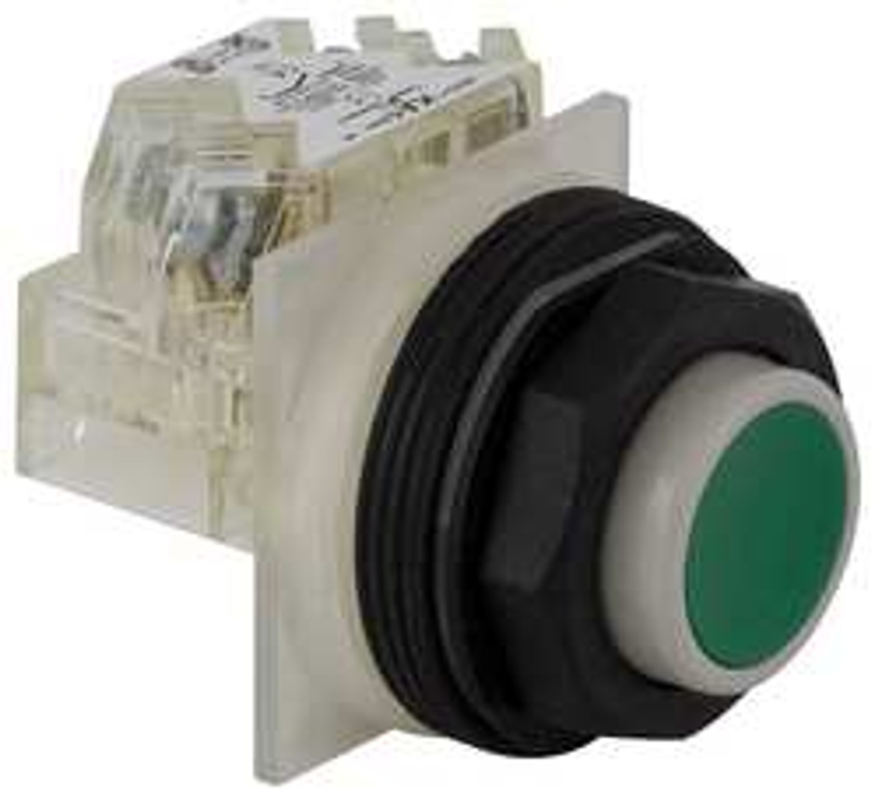 SCHNEIDER ELECTRIC 9001SKR3GH13 H7068 NON-ILLUM PUSH BUTTON 30MM 1NO/1NC