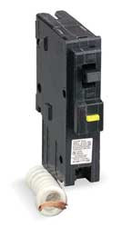 SQUARE D HOM115AFI PLUG IN CIRCUIT BREAKER 15A 1P 10KA 240V