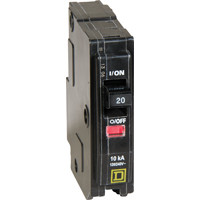 SQUARE D QO120CP QO 20-AMP SINGLE-POLE CIRCUIT BREAKER