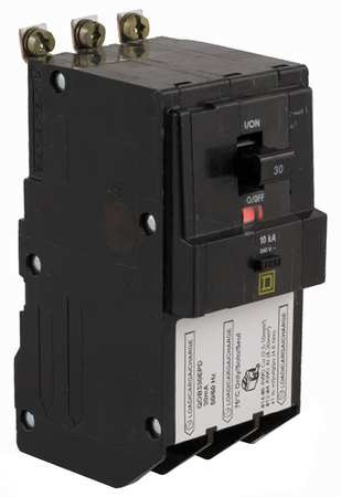 SQUARE D QOB315EPD BOLT ON CIRCUIT BREAKER 15A 3P 10KA 240V