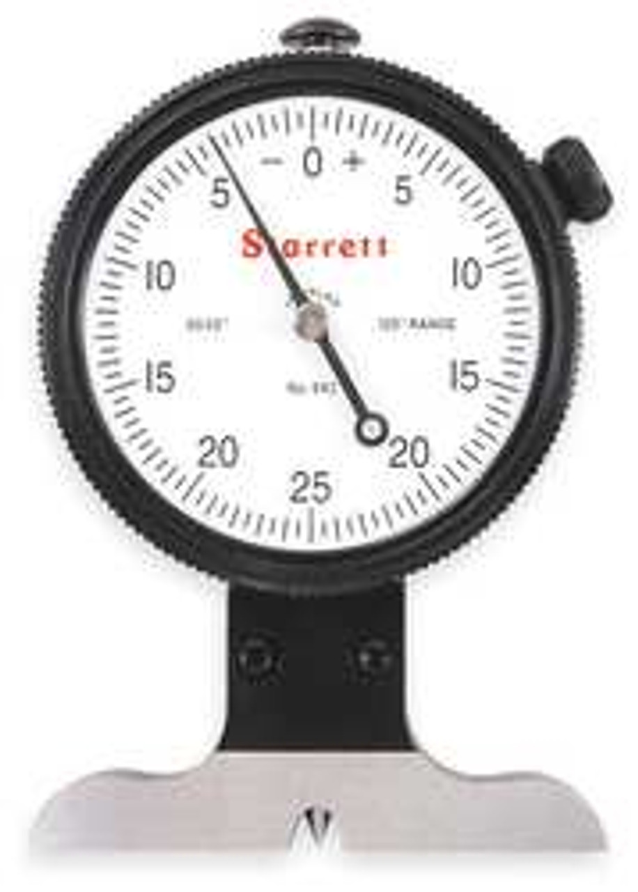 STARRETT 643JZ DIAL DEPTH GAGE- .125" RANGE- .0005" GRA