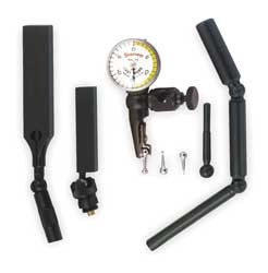 STARRETT 711LCSZ DIAL TEST INDICATOR SET- 0-15-0- .0005" 