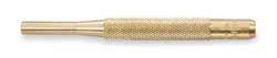STARRETT B565B BRASS DRIVE PIN PUNCH- 3/32" DIAM X 4" L