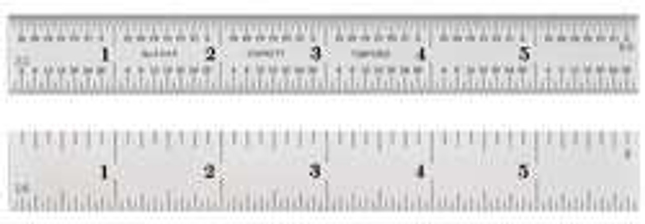STARRETT C404R-48 RULE- 48"- 4R GRAD- HEAVY SPRING TEMPERE