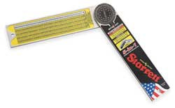 STARRETT CP505A-12 PROTRACTOR- ALUMINUM COMBINATION - 12" -