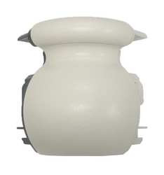 PAWLING CORP OBR-650-0-370 H3472 HANDRAIL OUTSIDE CORNER EGGSHELL