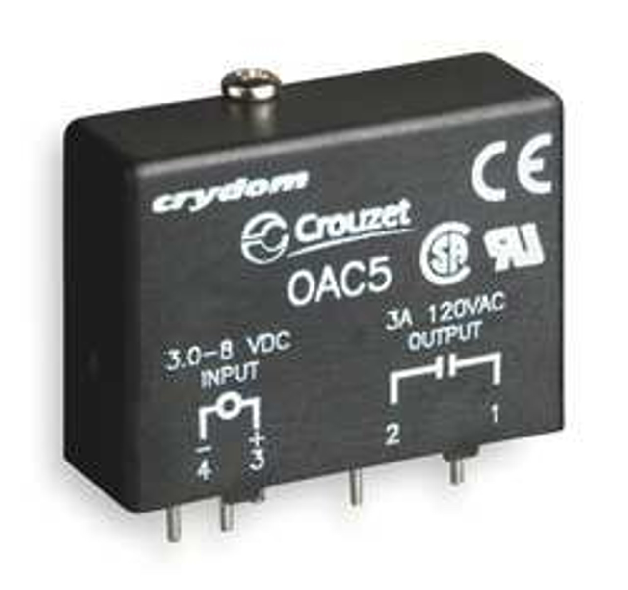 CRYDOM OAC5 MODULE INPUT DC OUTPUT AC BLACK 3.5 A