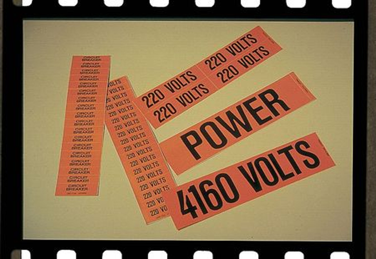 STRANCO INC CVB-1015-PK CONDUIT/VOLTAGE MARKER,SINGLE PHASE