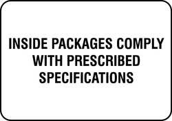 STRANCO INC HMSL-3504-P100 DOT LABEL 3 IN W 5 IN H PAPER PK 100