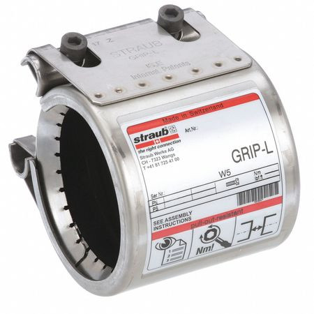 STRAUB STR20900 GRIP L COUPLING 4 IN PIPE SIZE