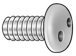 TAMPER-PRUF SCREW 121040 MACH SCREW PAN 6-32 X 3/4 L PK 50