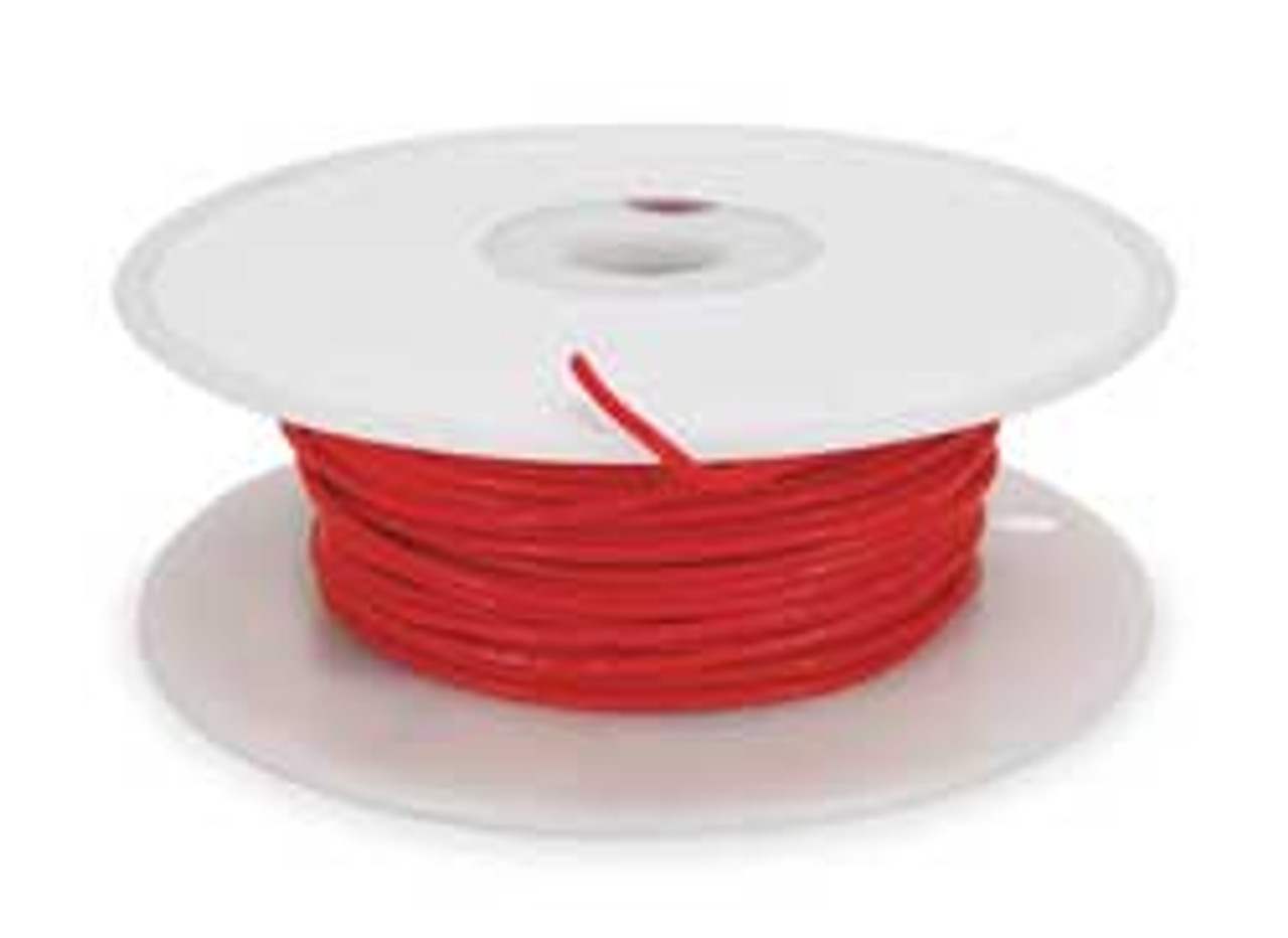 TEMPCO LDWR-1070 HIGH TEMP LEAD WIRE 22 GA RED