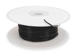 TEMPCO LDWR-1080 HIGH TEMP LEAD WIRE 22 GA. BLACK