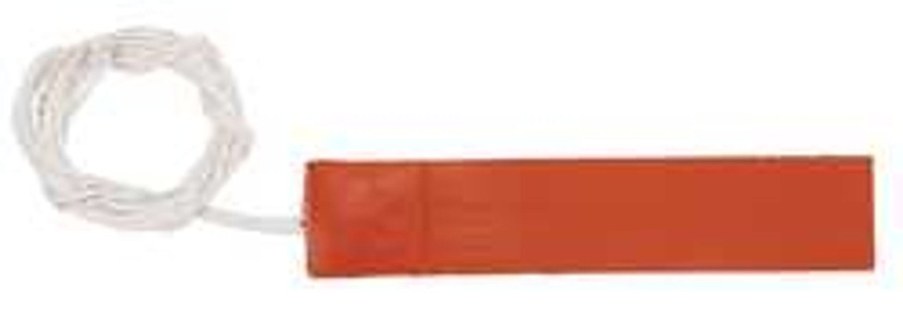 TEMPCO SHS80393 STRIP HEATER SILICONE RUBBER 9 IN L