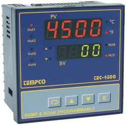 TEMPCO TEC58007 TEMP CTRL 90-264VAC 1/4DIN SSR/RELAY