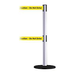 TENSABARRIER 889T2B-33-32-STD-NO-YAX-C D0017 BARRIER POST WITH BELT BLACK NO SC