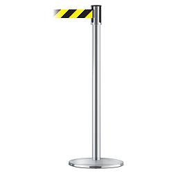 TENSABARRIER 890U-1S-1S-1S-STD-NO-D4X-C D0009 BARRIER POST WITH BELT SATIN CHROM