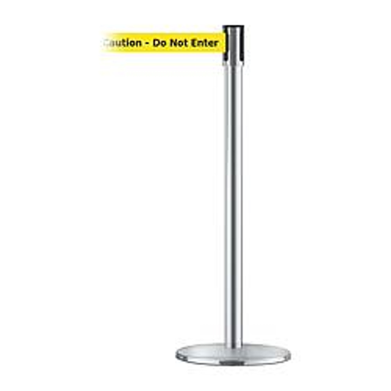 TENSABARRIER 890U-3S-3S-3S-STD-NO-YAX-C D0015 BARRIER POST W/ BELT 38 IN H METAL