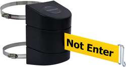 TENSABARRIER 897-30-C-33-NO-YAX-A D0137 BELT BARRIER BLACK BELT COLOR YELL