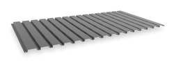 TENNSCO CORP BSD-4824 CORRUGATED STEEL DECKING 24 IN D GRAY