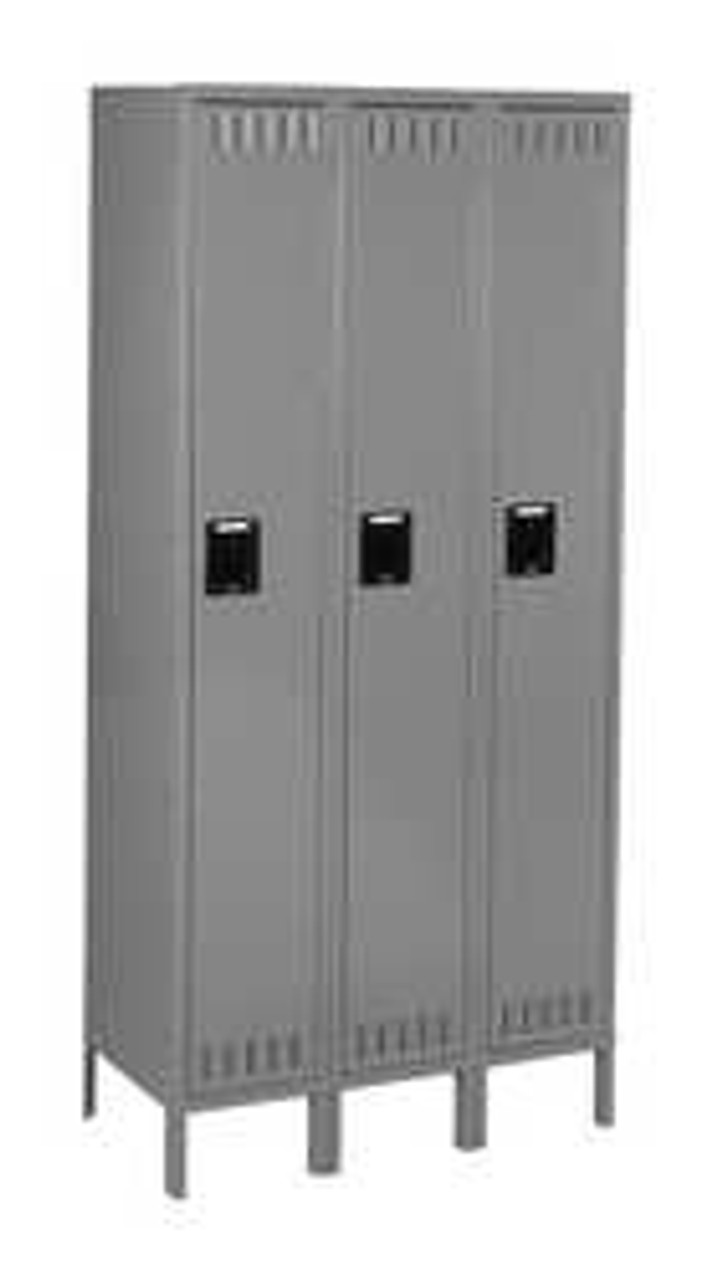 TENNSCO CORP STK-121260-3  MED GR WARDROBE LOCKER UNASSEMBLED WITH LEG