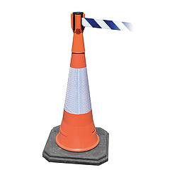 TENSABARRIER TC114-30-MAX-NO-D1X-C D0086 TENSACONE TOPPER ORANGE BELT BLUE/