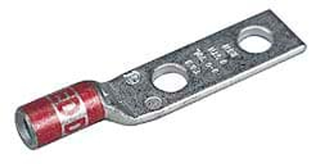 THOMAS & BETTS 54215 TWO HOLE LUG CONNECTOR,350 KCMIL,PK10