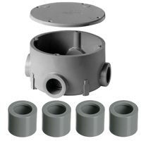 THOMAS & BETTS E970CDE-CTN RND JUN BOX 3/4 & 1/2 REDUCER 