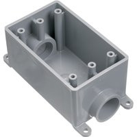 THOMAS & BETTS E981EFN-CTN 3/4" 1G PVC TYPE-FSC BOX      