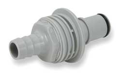 COLDER PRODUCTS CORPORATION NS6D42008 PANEL MOUNT INSERT POLYPROPYLNE SHUT-OFF