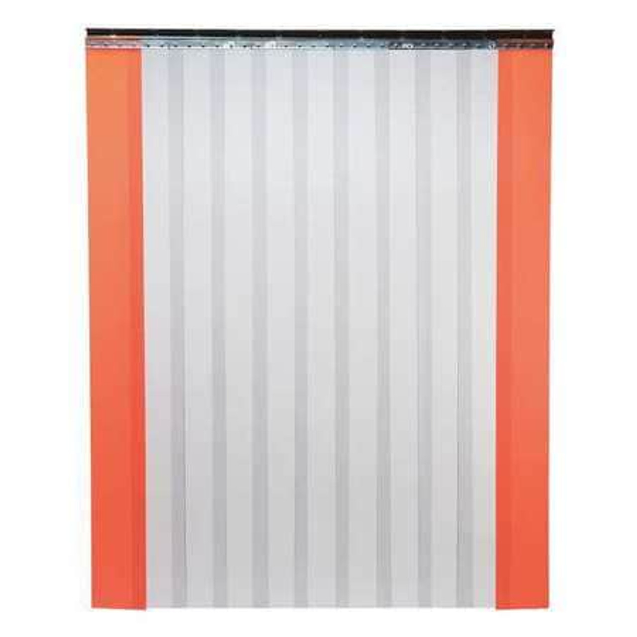 TMI 999-00025 STRIP DOOR 12 X 10 FT CLEAR/ORANGE PVC